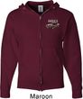 Ford 1974 Cobra Profile Pocket Print Mens Full Zip Hoodie