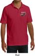 Ford 1974 Cobra Profile Pocket Print Mens Pique Polo Shirt