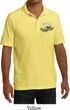 Ford 1974 Cobra Profile Pocket Print Mens Pique Polo Shirt