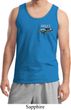 Ford 1974 Cobra Profile Pocket Print Mens Tank Top