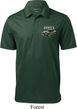Ford 1974 Cobra Profile Pocket Print Mens Textured Polo Shirt