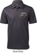 Ford 1974 Cobra Profile Pocket Print Mens Textured Polo Shirt