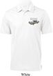 Ford 1974 Cobra Profile Pocket Print Mens Textured Polo Shirt
