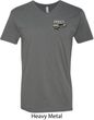 Ford 1974 Cobra Profile Pocket Print Mens V-Neck Shirt