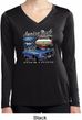 Ford American Muscle 1967 Mustang Ladies Dry Wicking Long Sleeve Shirt