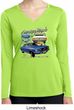 Ford American Muscle 1967 Mustang Ladies Dry Wicking Long Sleeve Shirt
