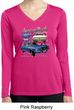 Ford American Muscle 1967 Mustang Ladies Dry Wicking Long Sleeve Shirt