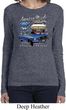 Ford American Muscle 1967 Mustang Ladies Long Sleeve Shirt