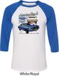 Ford American Muscle 1967 Mustang Mens Raglan Shirt