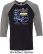 Ford American Muscle 1967 Mustang Mens Raglan Shirt