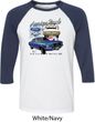 Ford American Muscle 1967 Mustang Mens Raglan Shirt