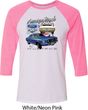 Ford American Muscle 1967 Mustang Mens Raglan Shirt