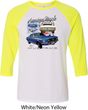 Ford American Muscle 1967 Mustang Mens Raglan Shirt
