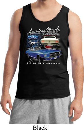 Ford American Muscle 1967 Mustang Mens Tank Top