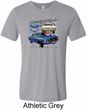 Ford American Muscle 1967 Mustang Mens Tri Blend Crewneck Shirt