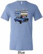 Ford American Muscle 1967 Mustang Mens Tri Blend Crewneck Shirt