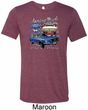 Ford American Muscle 1967 Mustang Mens Tri Blend Crewneck Shirt
