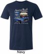 Ford American Muscle 1967 Mustang Mens Tri Blend Crewneck Shirt