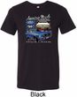 Ford American Muscle 1967 Mustang Mens Tri Blend Crewneck Shirt
