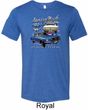 Ford American Muscle 1967 Mustang Mens Tri Blend Crewneck Shirt