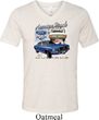 Ford American Muscle 1967 Mustang Mens Tri Blend V-neck Shirt