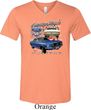 Ford American Muscle 1967 Mustang Mens Tri Blend V-neck Shirt