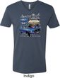 Ford American Muscle 1967 Mustang Mens V-Neck Shirt