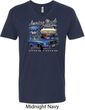 Ford American Muscle 1967 Mustang Mens V-Neck Shirt