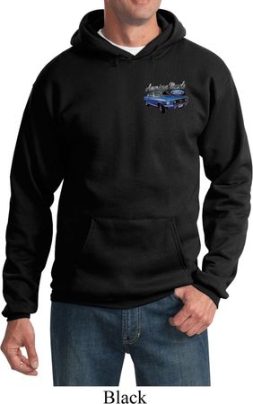 Ford American Muscle 1967 Mustang Pocket Print Hoody
