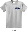 Ford American Muscle 1967 Mustang Pocket Print Kids Shirt