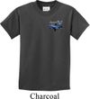 Ford American Muscle 1967 Mustang Pocket Print Kids Shirt