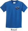 Ford American Muscle 1967 Mustang Pocket Print Kids Shirt