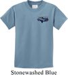 Ford American Muscle 1967 Mustang Pocket Print Kids Shirt