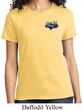Ford American Muscle 1967 Mustang Pocket Print Ladies Shirt