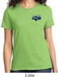 Ford American Muscle 1967 Mustang Pocket Print Ladies Shirt
