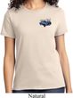 Ford American Muscle 1967 Mustang Pocket Print Ladies Shirt