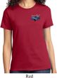 Ford American Muscle 1967 Mustang Pocket Print Ladies Shirt