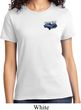 Ford American Muscle 1967 Mustang Pocket Print Ladies Shirt