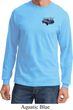 Ford American Muscle 1967 Mustang Pocket Print Long Sleeve Shirt