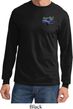 Ford American Muscle 1967 Mustang Pocket Print Long Sleeve Shirt