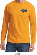 Ford American Muscle 1967 Mustang Pocket Print Long Sleeve Shirt