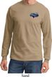 Ford American Muscle 1967 Mustang Pocket Print Long Sleeve Shirt