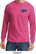 Ford American Muscle 1967 Mustang Pocket Print Long Sleeve Shirt