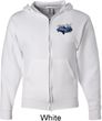 Ford American Muscle 1967 Mustang Pocket Print Mens Full Zip Hoodie