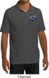 Ford American Muscle 1967 Mustang Pocket Print Mens Pique Polo Shirt