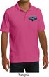 Ford American Muscle 1967 Mustang Pocket Print Mens Pique Polo Shirt