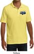 Ford American Muscle 1967 Mustang Pocket Print Mens Pique Polo Shirt