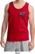 Ford American Muscle 1967 Mustang Pocket Print Mens Tank Top