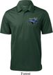 Ford American Muscle 1967 Mustang Pocket Print Mens Textured Polo