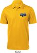 Ford American Muscle 1967 Mustang Pocket Print Mens Textured Polo